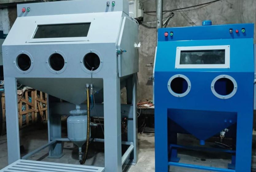 Giới thiệu về tủ phun cát áp lực