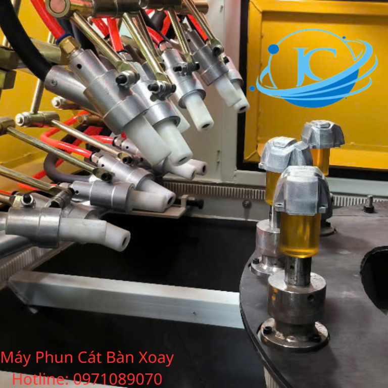 máy bắn cát ướt