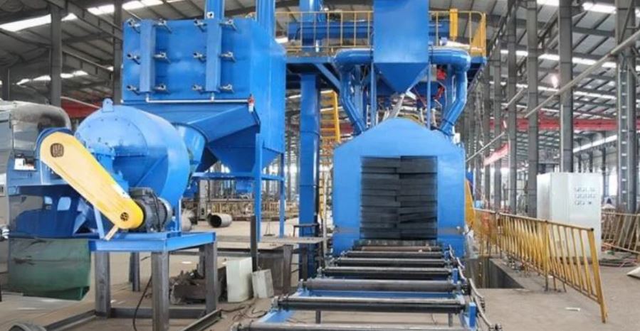 Ứng dụng của công nghệ bắn bi trong thép kết cấu