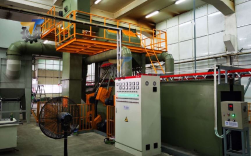 Ưu điểm vượt trội của hệ thống phun bi tự động