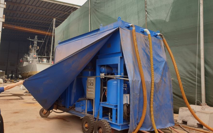 Ứng dụng thực tế của hệ thống phun bi tự động