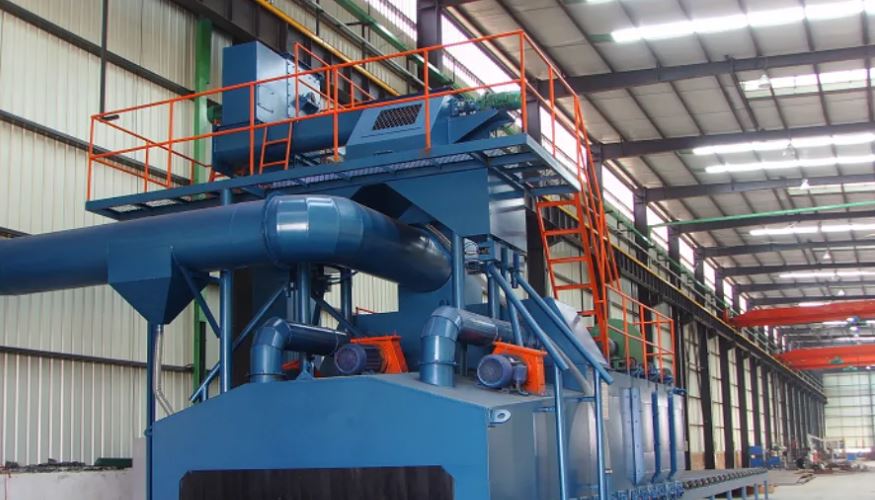 Chuẩn bị thiết bị và vật tư cần thiết để phun bi làm sạch