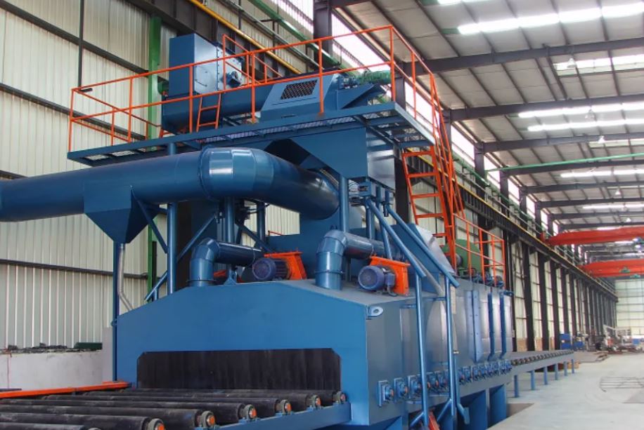 Sơ lược vai trò của máy phun bi trong xử lý vật đúc