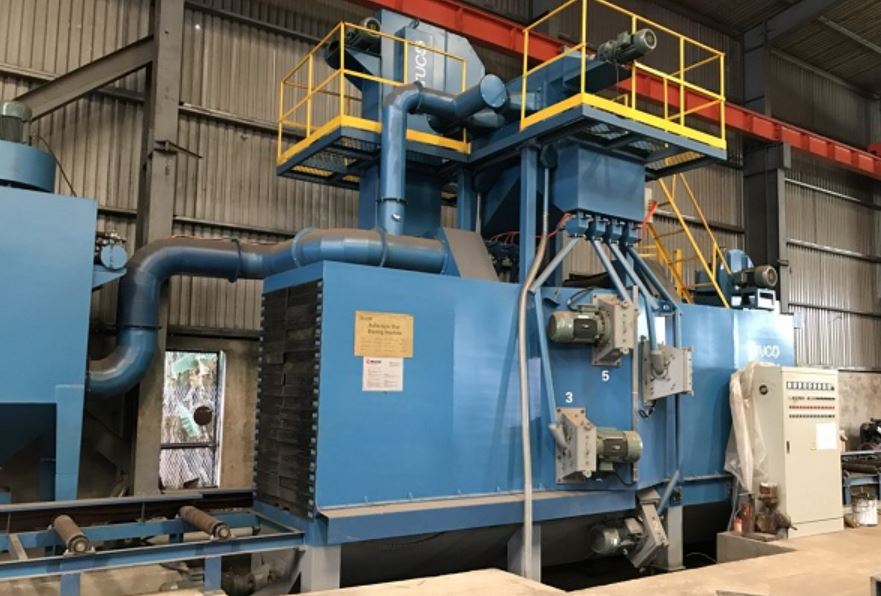 Phân loại các loại máy phun bi xử lý vật đúc