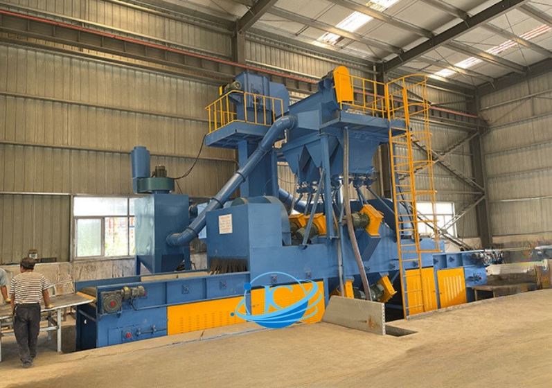 Thành phần chính của công nghệ xử lý bề mặt dầm thép tự động