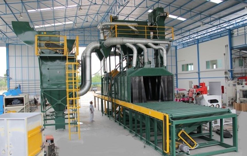 Chuẩn bị trước khi sử dụng máy phun bi di động