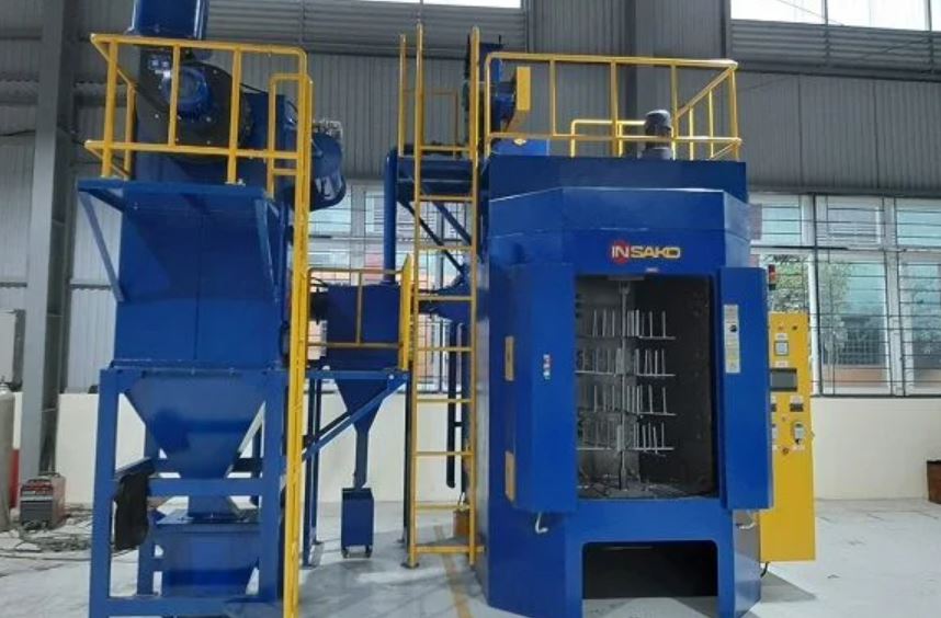 Hướng dẫn lắp ráp và khởi động máy phun bi di động