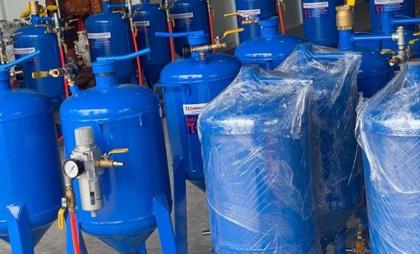 Giới thiệu đôi nét về cối bắn cát di động