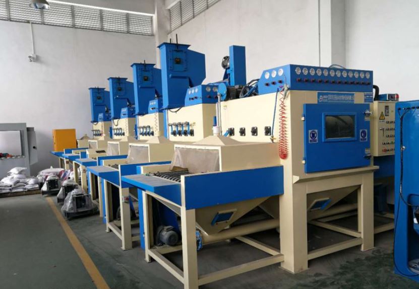 Giới thiệu sơ lược về máy phun cát tự động