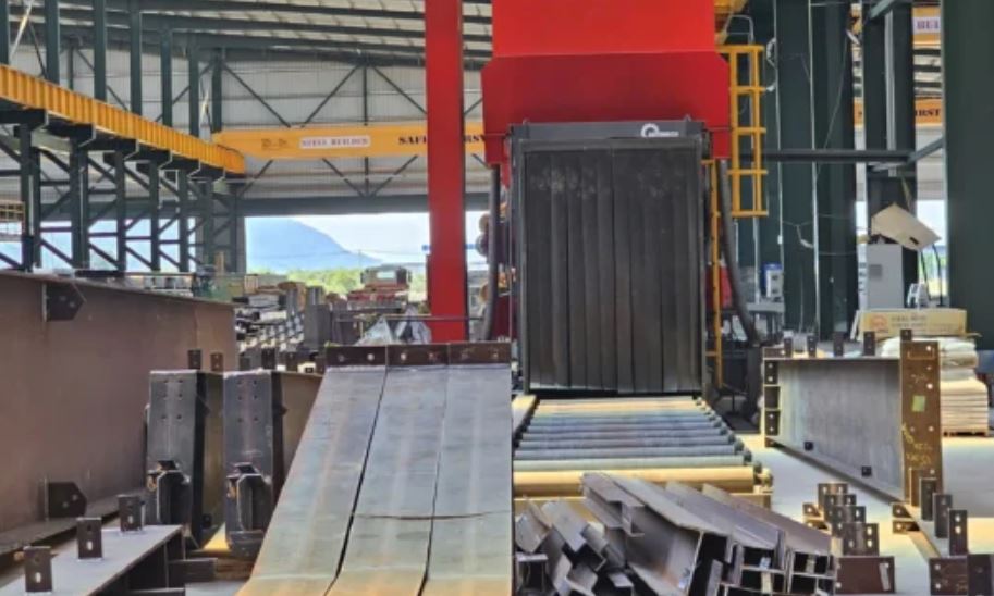 Vật liệu cần chuẩn bị để tạo nhám bề mặt dầm thép