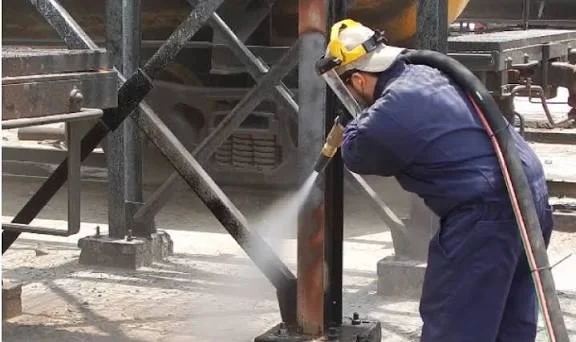 Đôi nét về kỹ thuật phun cát áp lực Đôi nét về kỹ thuật phun cát áp lực