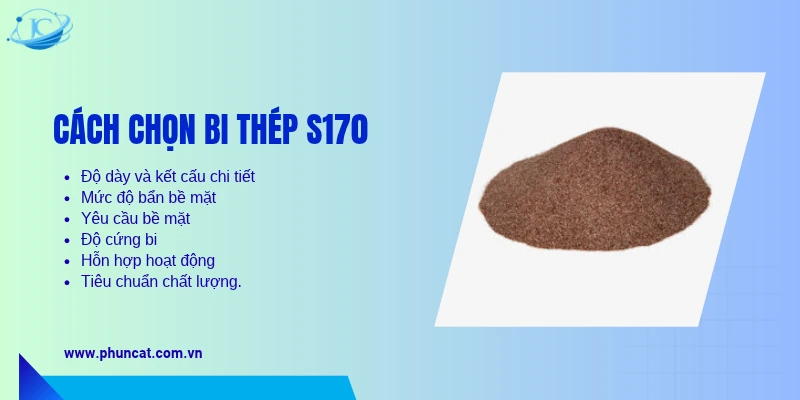 Cách chọn bi thép S170 phù hợp Cách chọn bi thép S170 phù hợp