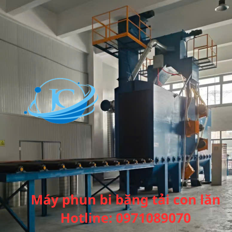 máy bắn bi làm sạch