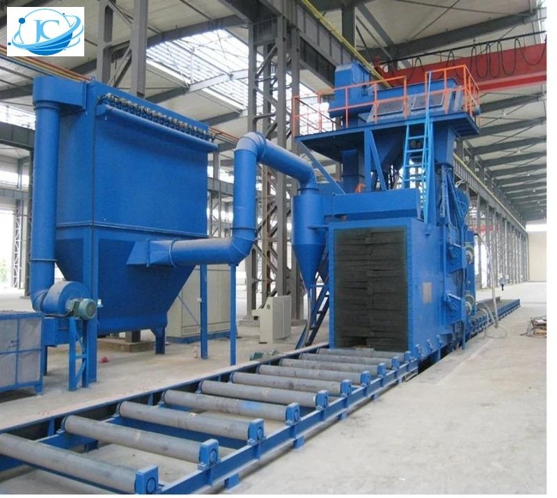 máy phun bi làm sạch thiết bị