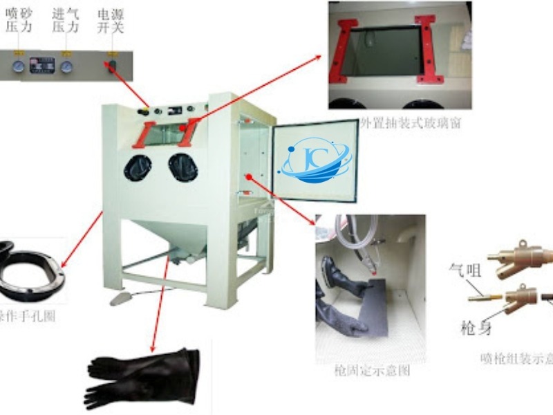 Máy Phun Cát Áp Lực Cao