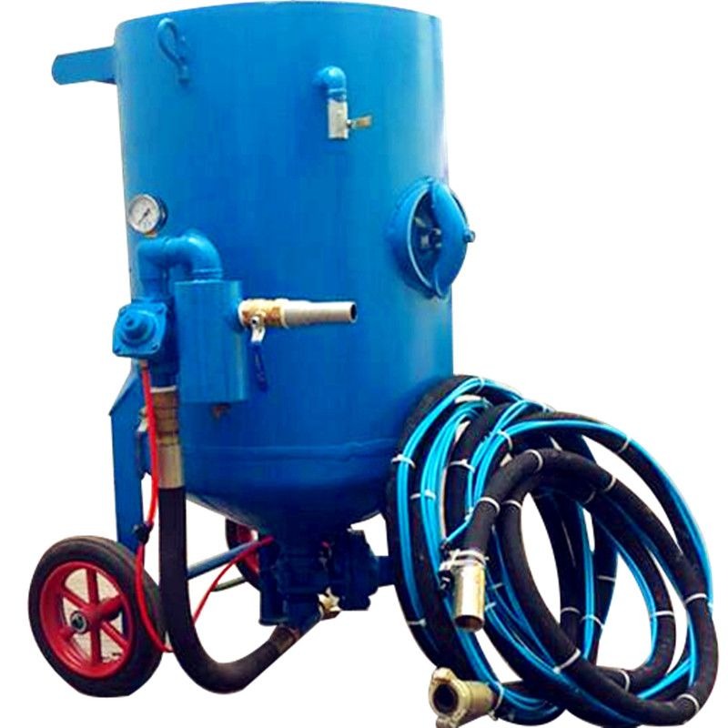 Ứng dụng của máy phun cát tẩy sơn trên thực tế