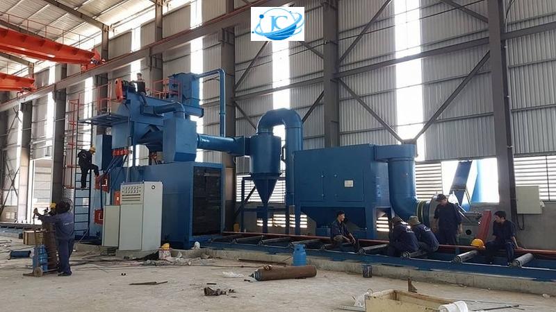 vật tư máy phun bi làm sạch