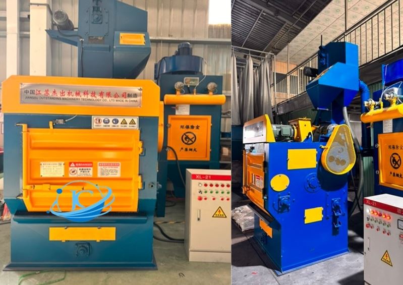 Nên chọn máy phun bi thùng đảo hay máy phun bi dạng treo?