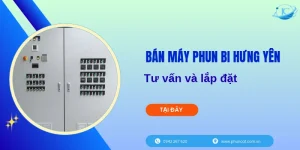 Bán máy phun bi Hưng Yên, tư vấn và lắp đặt