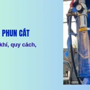 Bộ tiêu âm phun cát: Giảm ồn xả khí, quy cách, báo giá